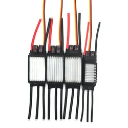 ESC programmabile 40A/60A/80A/100A ESC senza spazzole raffreddato ad acqua bidirezionale con dissipatore di calore per elica subacquea RC Car Boat