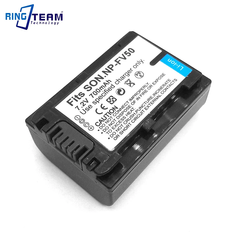 NP-FV50 NP FV50 Battery 700mAh For Sony NP-FV30 NP-FV40 HDR-CX150E HDR-CX170 HDR-CX300 Camera Batterie