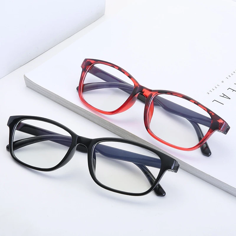 Transparent Computer Glasses Frame Women Men Anti Blue Light square Eyewear Blocking Glasses Optical Spectacle Eyeglass