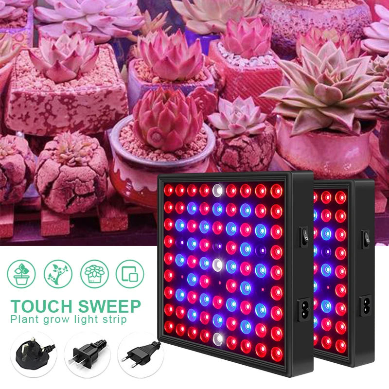 LED Grow Light Aquarium Hydroponics 30w 50w Grow Light Plant KitEU US UK Vegetable Flower Lamp Indoor Plant Lamp Illumination