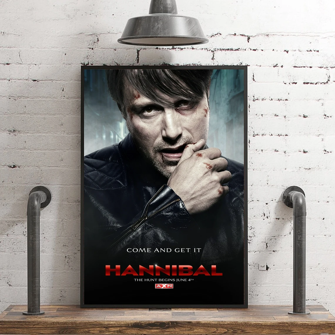 Hannibal TV series Poster Movie Poster Canvas Print Art Modern Living Room Home Decoration (No Frame)