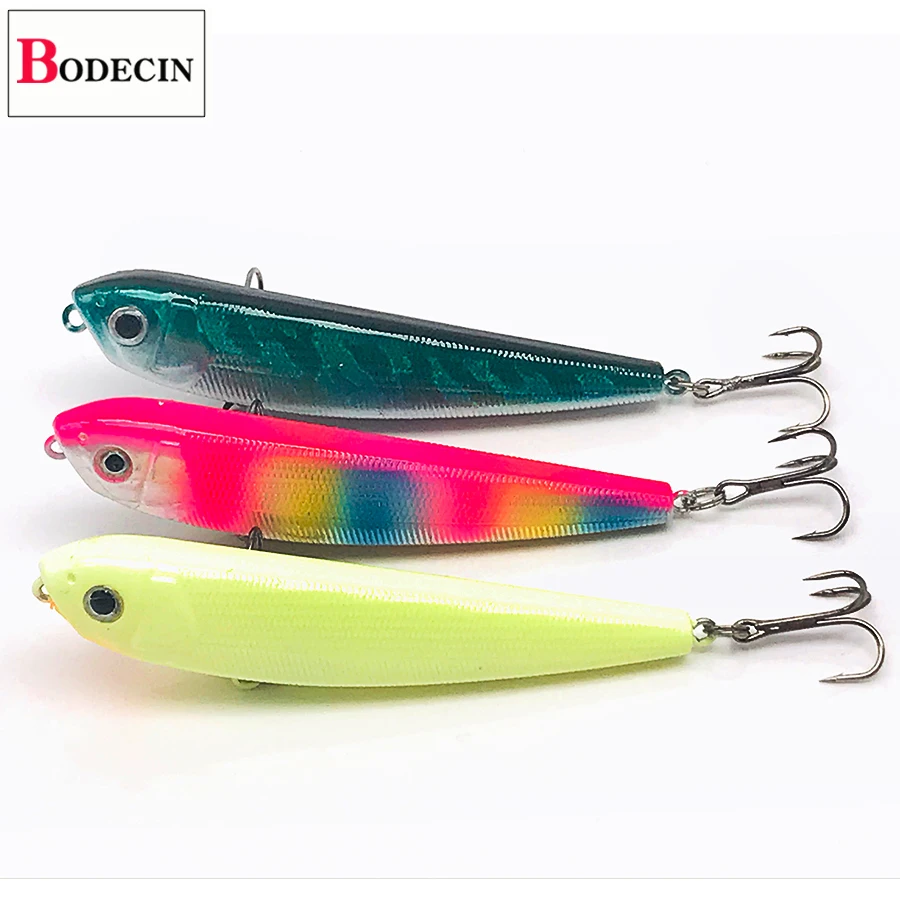 Pencil/Surface/Pike/Hard/Trolling Lure Topwater Fake Fish Catfish Jerkbait Swimbait Artificial Bait For Trout/Fishing Lures Sea