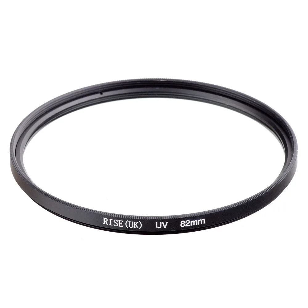 RISE(UK) 82mm UV Digital Filter Lens Protector for all 82 mm Canon Nikon DSLR SLR Camera