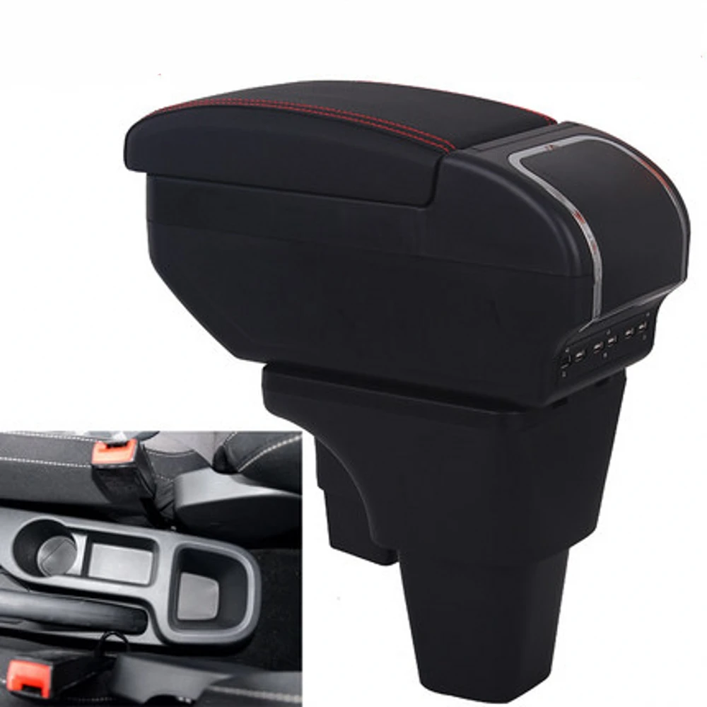 

For Morris Garages MG3 Armrest Box Retrofit Parts Center Console Special Storage Space Car Elbow Rest with USB Cup Holder