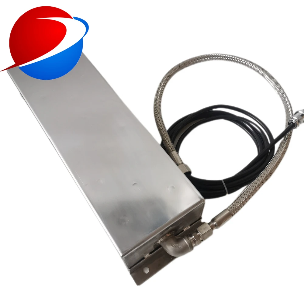 Underwater immersible ultrasonic plate 1000w with low price transducer box customized 25khz