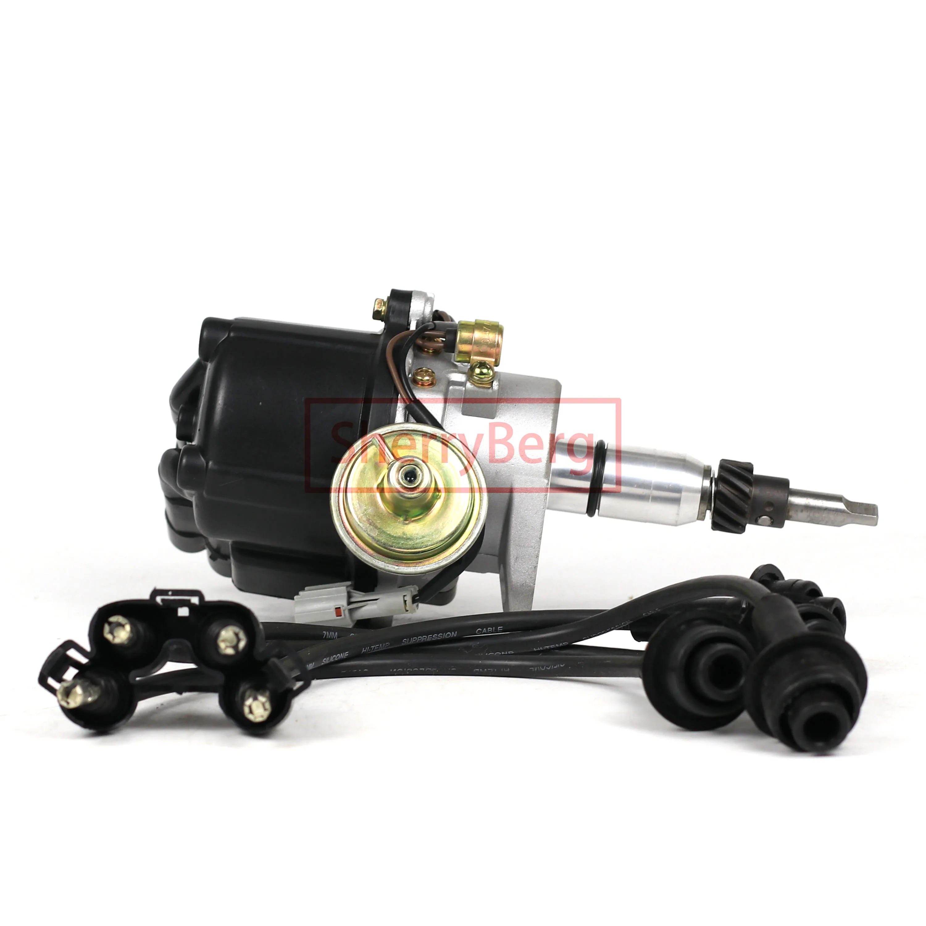 

SherryBerg New ELECTRIC Electrical IGNITION DISTRIBUTOR Fit for TOYOTA 1Y 2Y 2YC 3Y 3YC 4Y 4YC ENGINES Come with Canbles