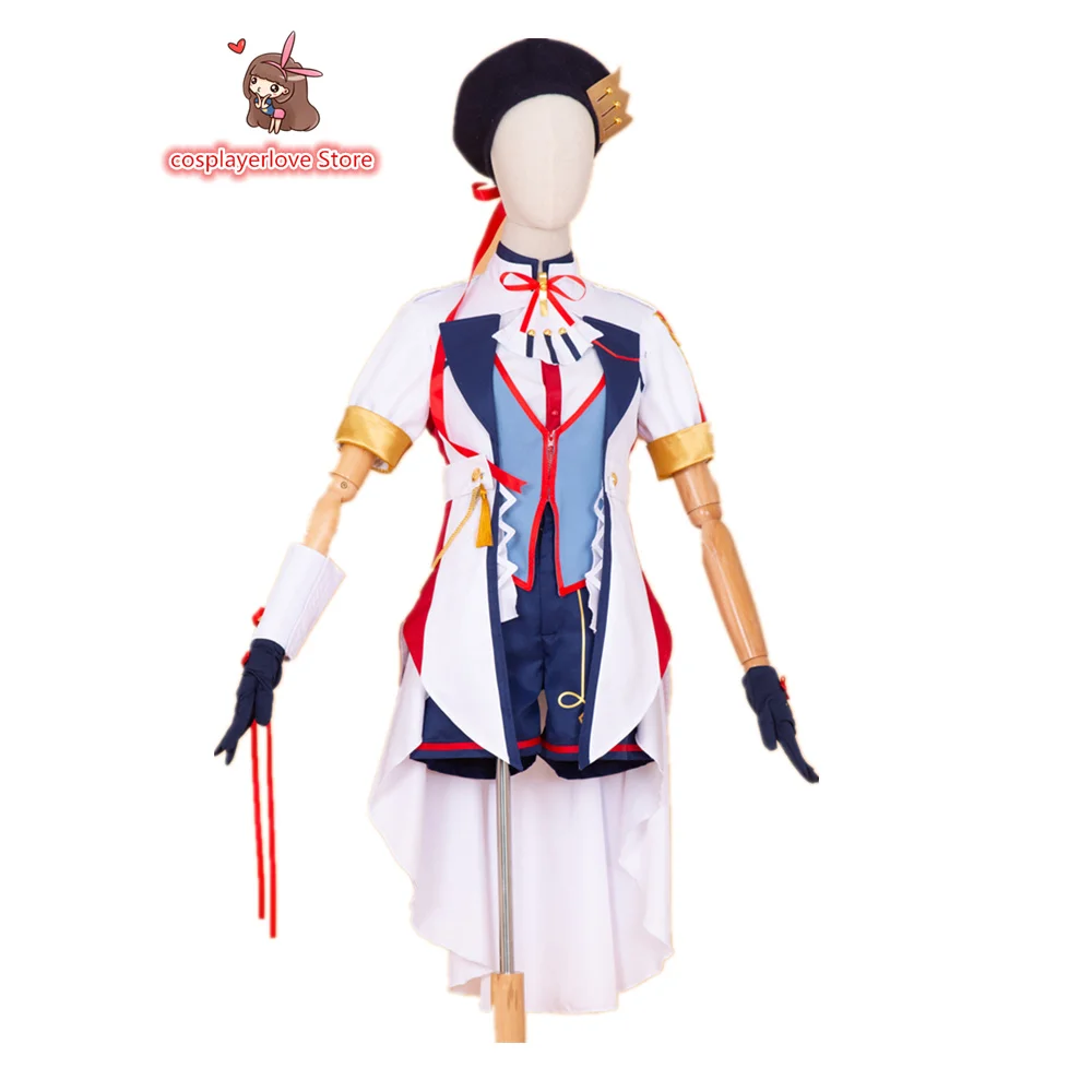 

Virtual Idol Vtuber Ange Katrina Cosplay Costume Halloween Christmas