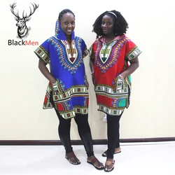 2020 New High Quality 100% Cotton African Clothing Dashiki Print Top For Unisex Fashion Lengthen Hoodies