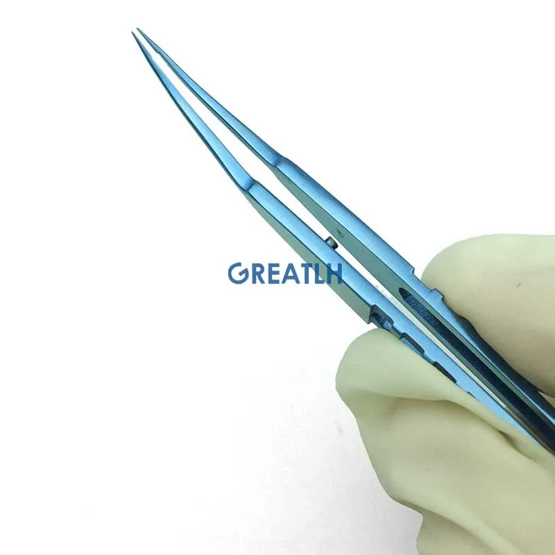 Autoclavable Ophthalmic Tweezer with Platform Forceps Ophthalmic Eye Instrument