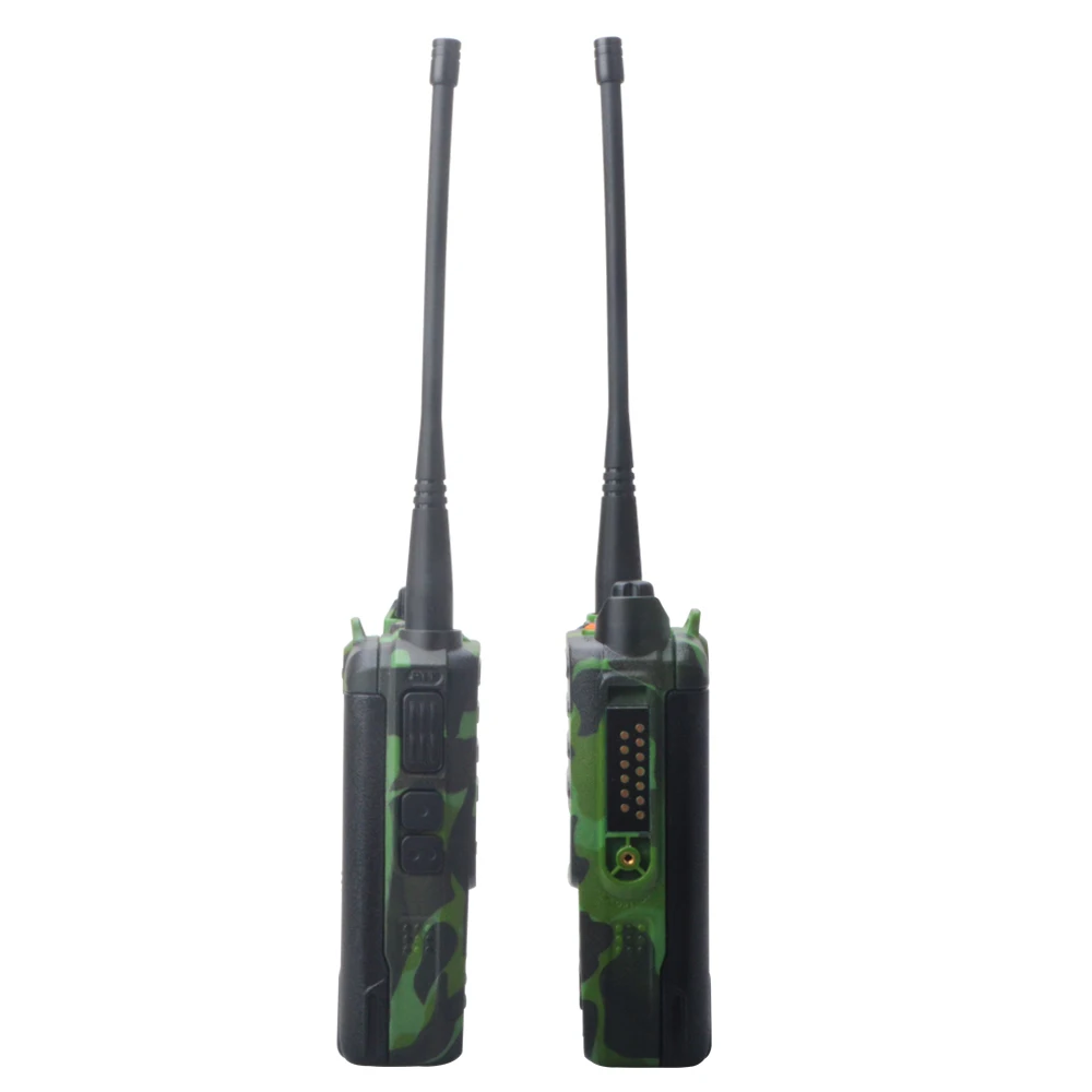 Камуфляжная рация UV9R Plus Baofeng UHF VHF Двухдиапазонная 8 Вт 128Ch VOX FM IP57 Водонепроницаемая рация с бесплатной гарнитурой