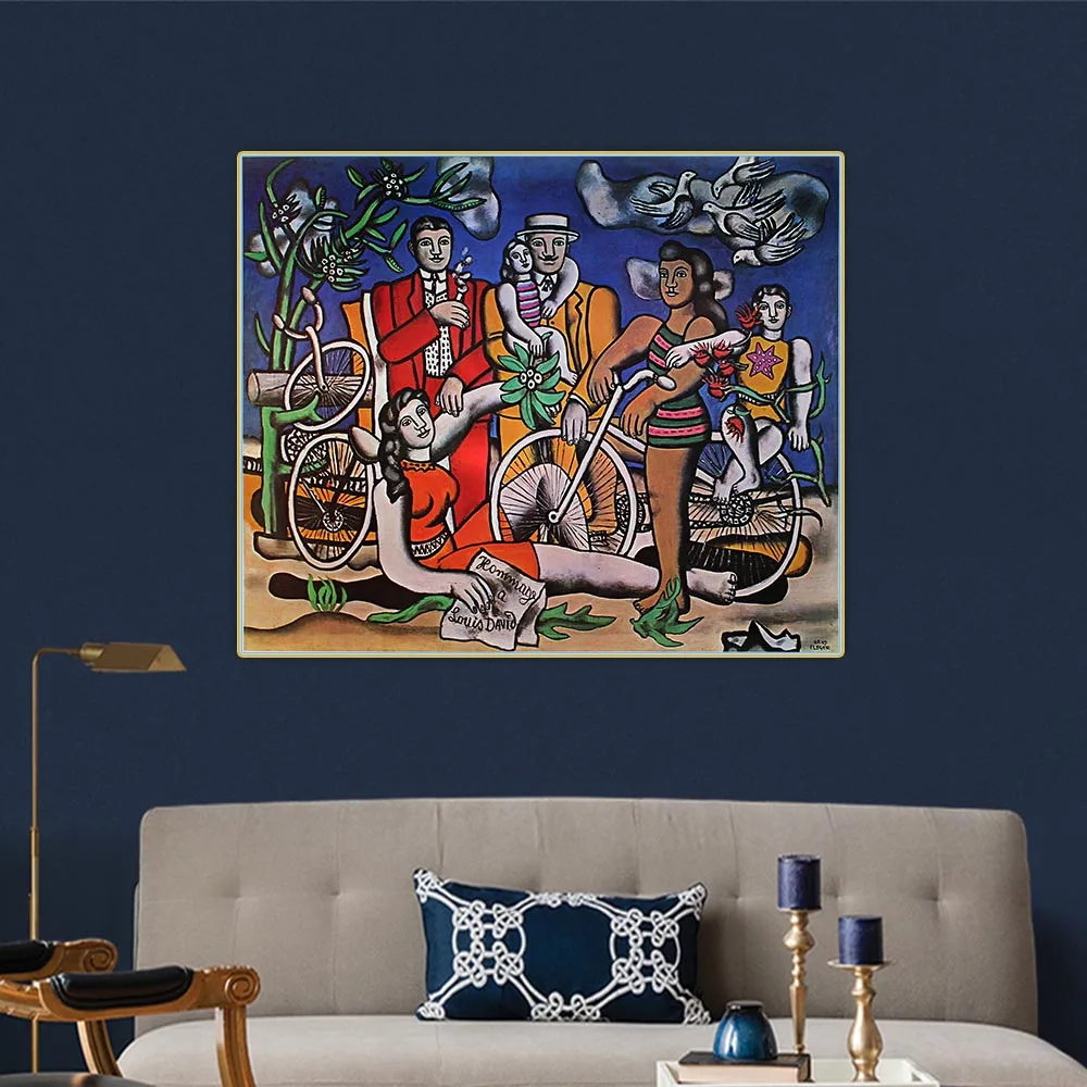 Картина маслом на холсте «Tribute to Louis David»