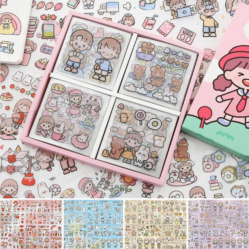 Adesivo scrapbooking suprimentos adesivo bonito adesivo decorativo para presente embalagem notebooks gdeals