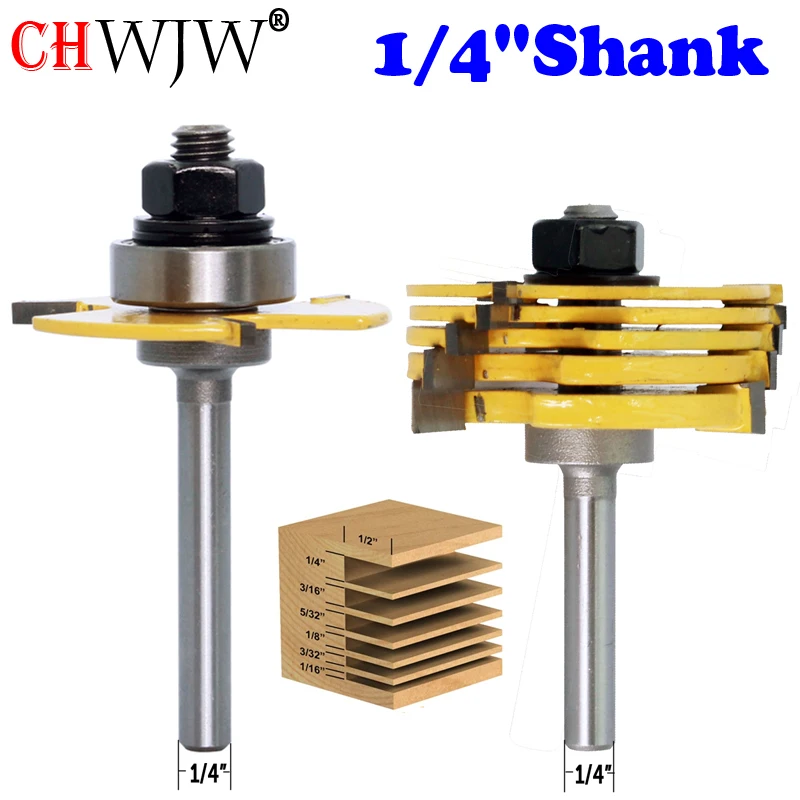 carpintaria cinzel cortador ferramenta tenon cortador para madeira wing router bit grupo haste 14 mm preco piece 01