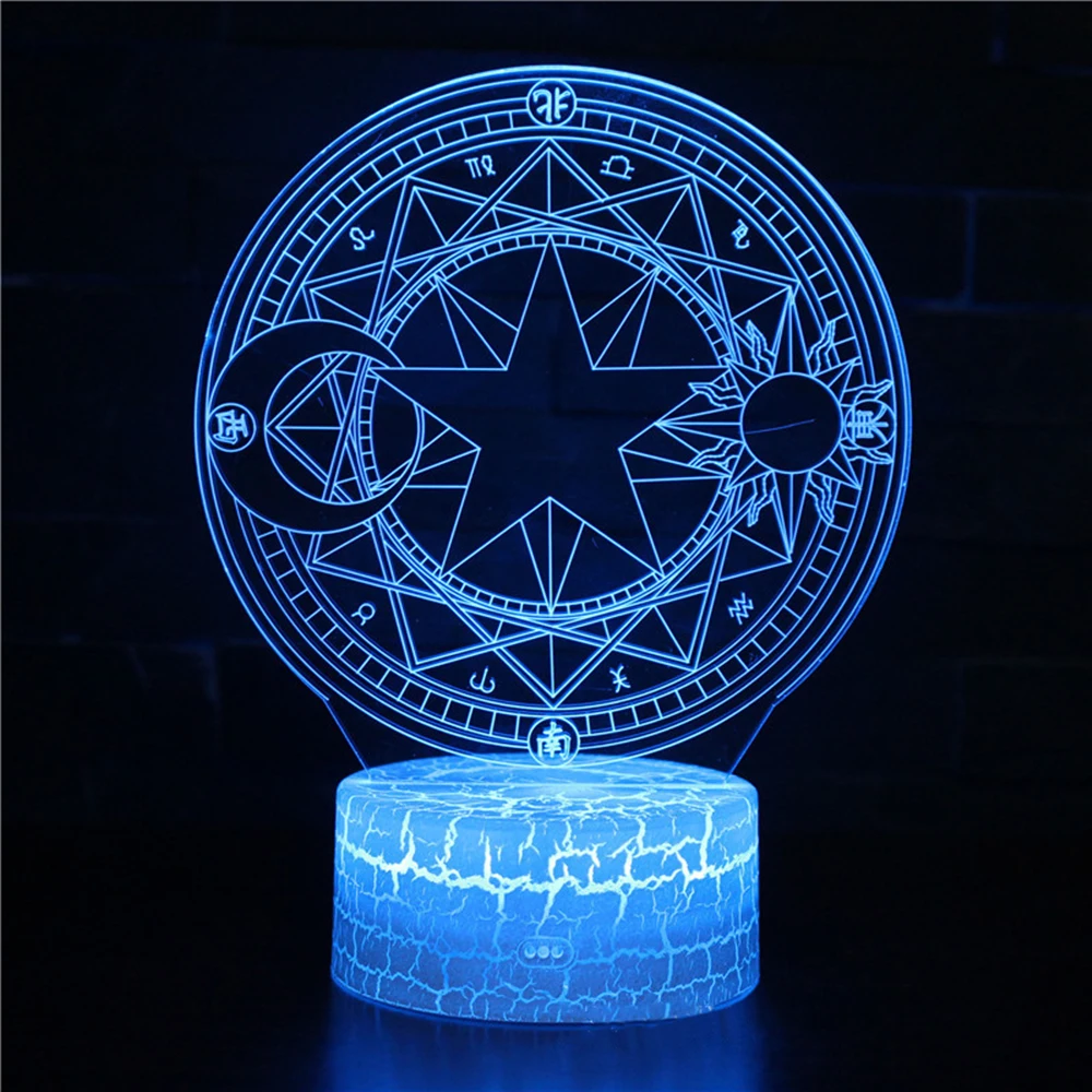 Bedroom Decoration Gaming Setup Night Lamp Children's Lamp Nordic Lamp Usb Led Light Bedside Table Desk 3d for Cabinet Modern