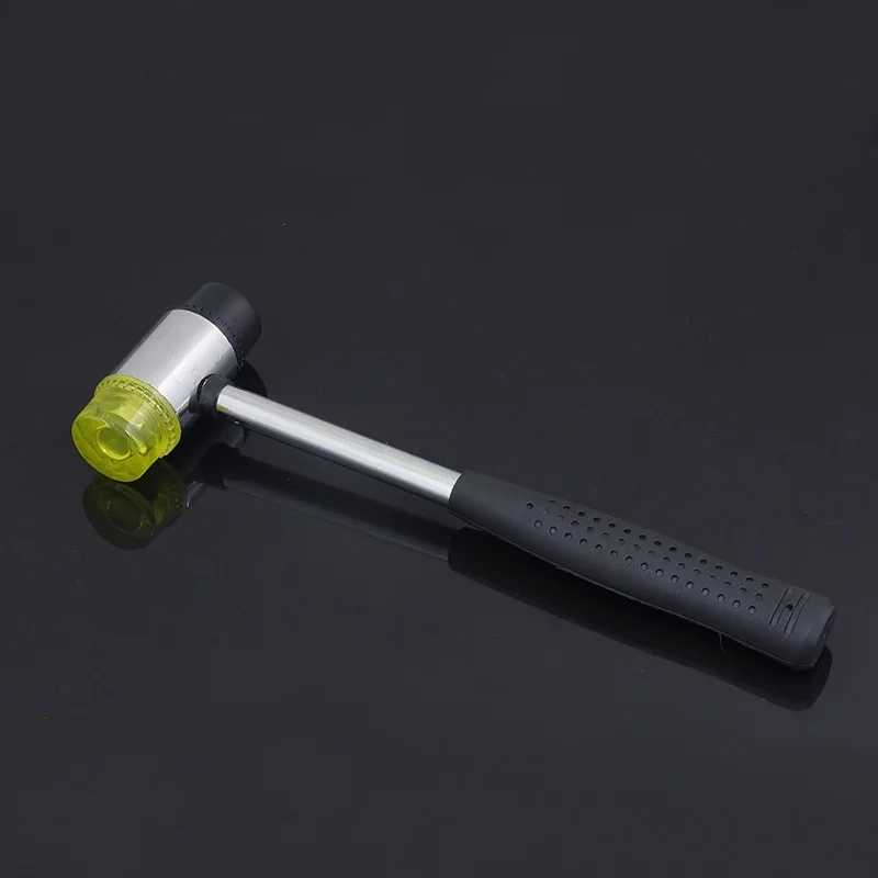 1Pcs Rubber Hammer NEW DIY Handmade 25mm/30mm/35mm/40mm Rubber Hand Tools Multifunctional Rubber Hammer Floor Mounting Hammer