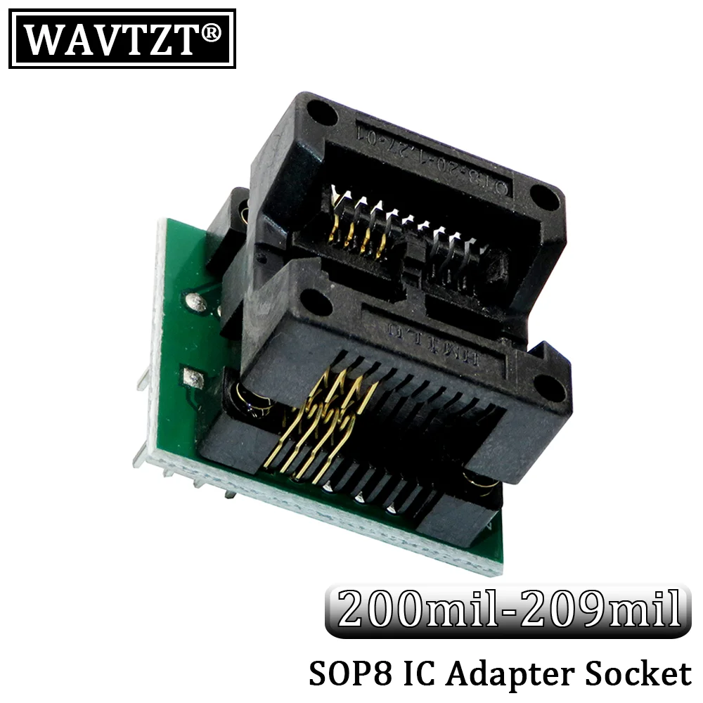 SOP16 to DIP8 Wide-body Seat Wide 150mil 200mil 208mil 300mil Programmer SOP8 Adapter Socket for EZP2010 EZP2013 CH341A IC test