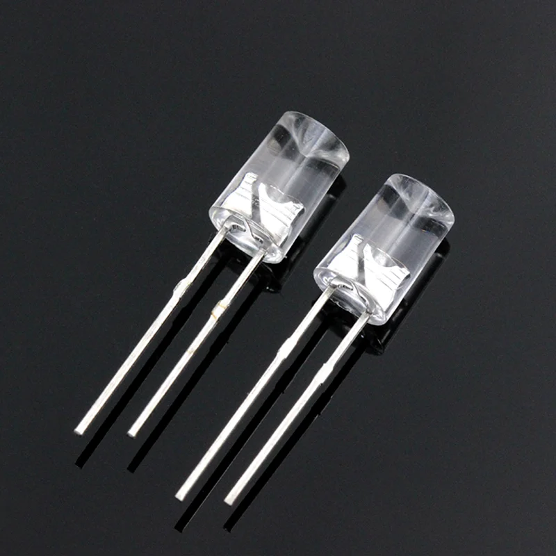 1000pcs 5MM Inner Concave Borderless Red Blue Green Yellow White Warm White Light F5 LED Light-Emitting Diode