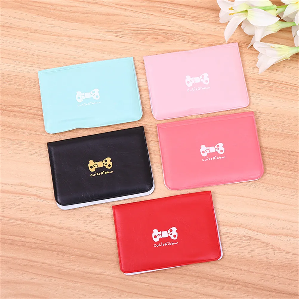 Cute Candy Color PU Leather on Cover Wallet Case for Auto Driver License Bag Car Driving Documents business Card Holder Purse