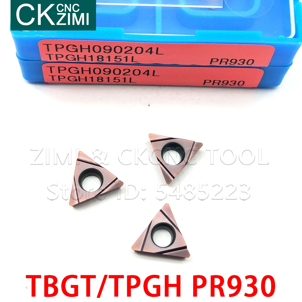 Inserts TBGT060104L TPGH080202L TPGH090202L TPGH090202L TPGH110302L TPGH110304L PR930 inserti in metallo duro utensili CNC