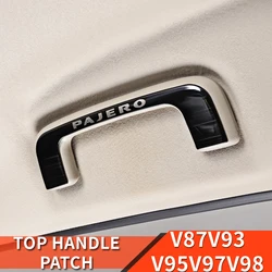 For Mitsubishi Pajero accessories v87v93v95v97v98 Roof handle Covers Pajero io Full Pinin Montero Modification Decoration