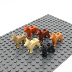 MOC Building Blocks DIY Dog Alsatian German Shepherd 92586 Bricks Toys Educational Animal Compatible with Assembles Particles