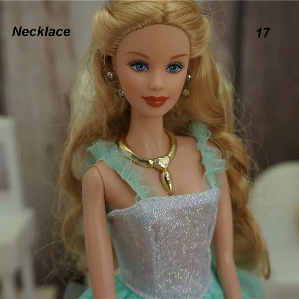 

Multistyles 1/6 1/3 1/12 Doll Baby Girl Gift Toys Jewelry Clothes Accessories Necklaces Crowns Bracelet Doll Party Earring