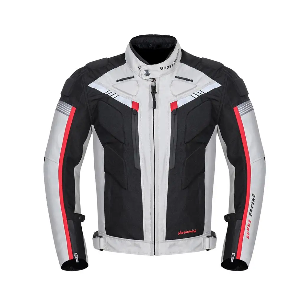 Vestes de moto imperméables pour hommes, veste d'équitation de motocross avec armure, coussinets de protection de vélo de montagne, équipement Oxford Racing, 600D