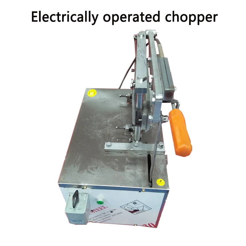 Commercial electric cutter Stainless steel bone cutting maker for chicken/duck/frozen fish,meat/herbal medicine hay cutter