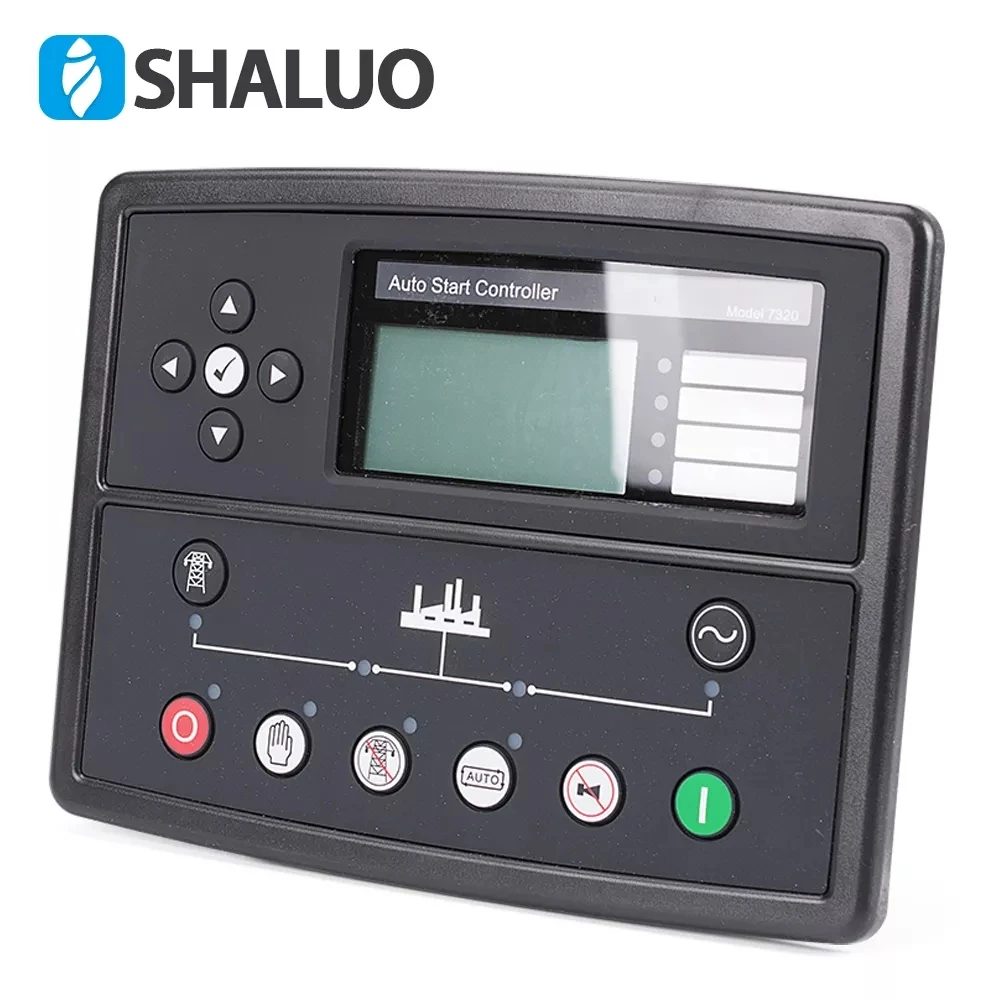 Imagem -06 - Módulo de Controle Remoto Automático Elétrico Display Lcd Peças Genconjunto Diesel Cópia Dse7320 Gerador Controlador Amf Dse 7320