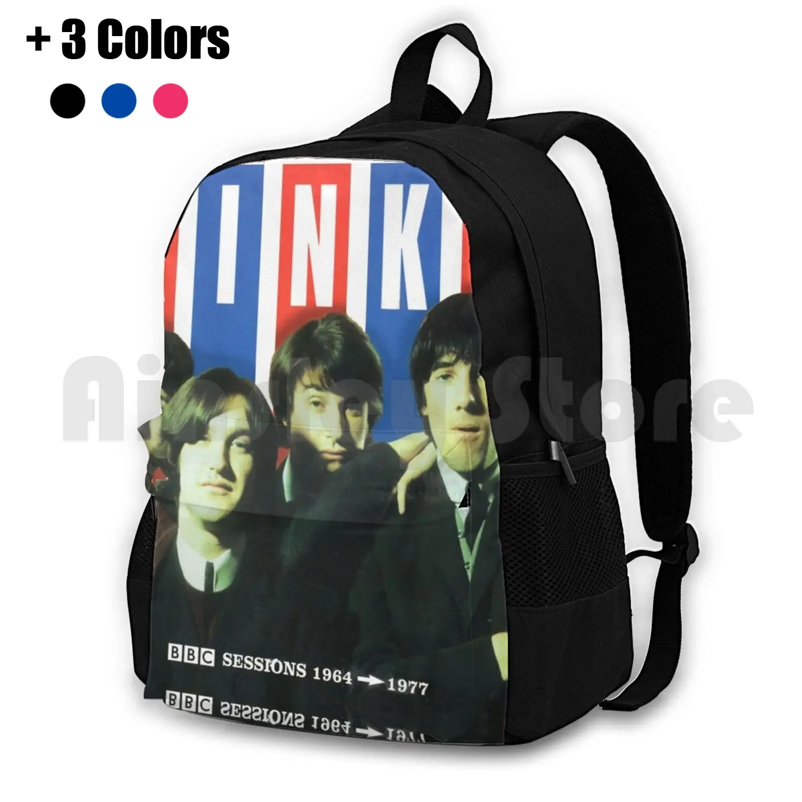 Who Come Dancing Outdoor Hiking Backpack Riding Climbing Sports Bag The Kinks Animals Hollies Byrds Band Yardbirds