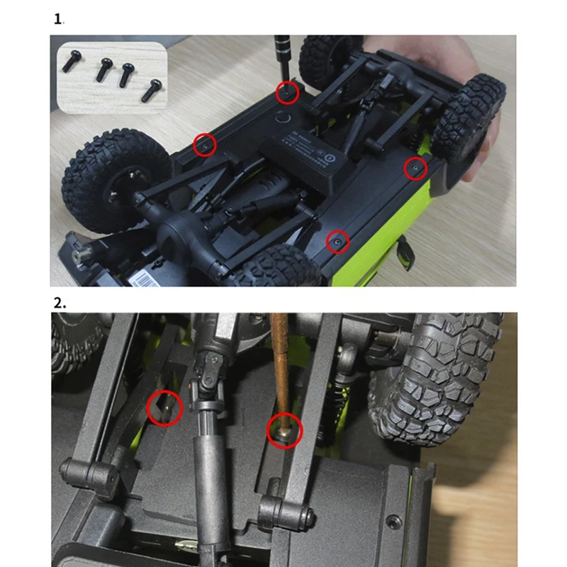 for Xiaomi Jimny Suzuki 1/16 RC Car Spare Parts Retrofit and Upgrade Lights Independent ESC Remote Control Receiver