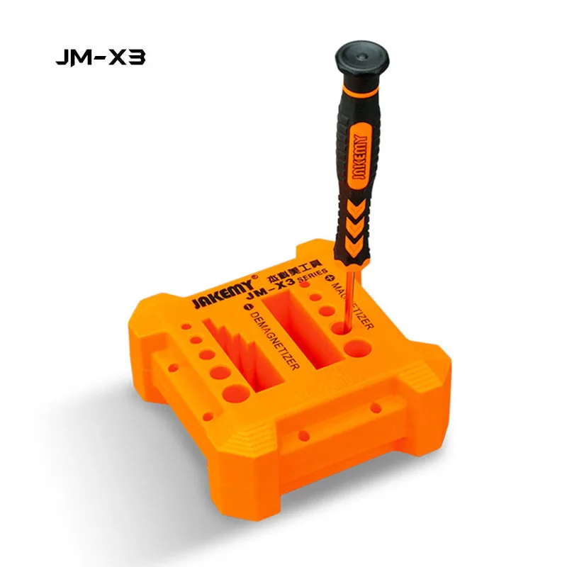 JAKEMY JM-X1 JM-X2 JM-X3 ممغنط Demagnetizer DIY إصلاح أداة مفك جذب إزالة مغناطيسية