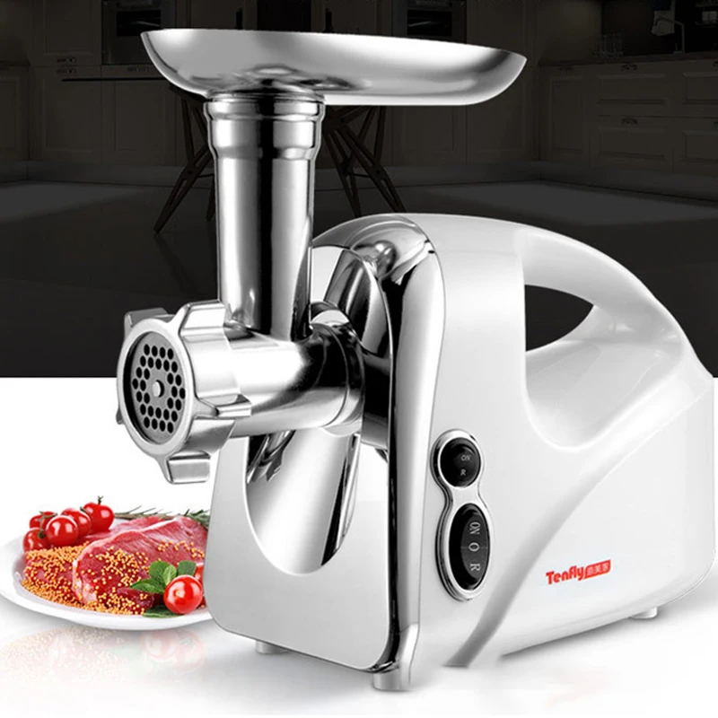 Electric Meat Grinder Commercial Multifunction Blender Chopper Slicer Sausage Stuffer Meat Mincer Food Processor Enema Machine