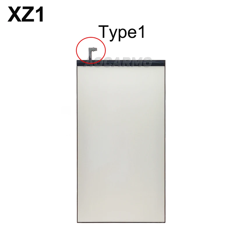 Aocarmo For Sony Xperia XZ1 G8341 G8342 SOV36 SO-01K Screen Back Light Board LCD Display Backlight Film Reflector