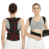 Adjustable Back Shoulder Posture Corrector Belt Adult Humpback Pain Back Support Brace Reshape Your Body Belt Posture Correction