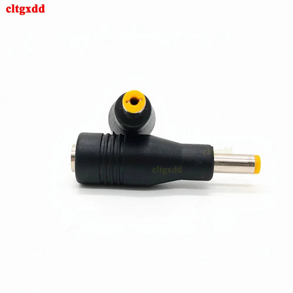 1pcs 5.5x1.7/5.5*1.7mm Female Jack to 5.5x2.5 (Compatible 5.5x2.1mm) Male Plug DC Power Connector Adapter Laptop Charging Plug