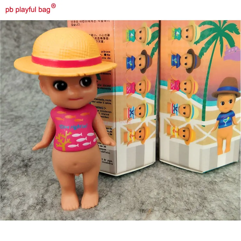 PB Playful Bag Sonny Angel Series Lovely Beach Doll Ornaments Children's Toys Creative novelty Christmas Gift Decorations HG114