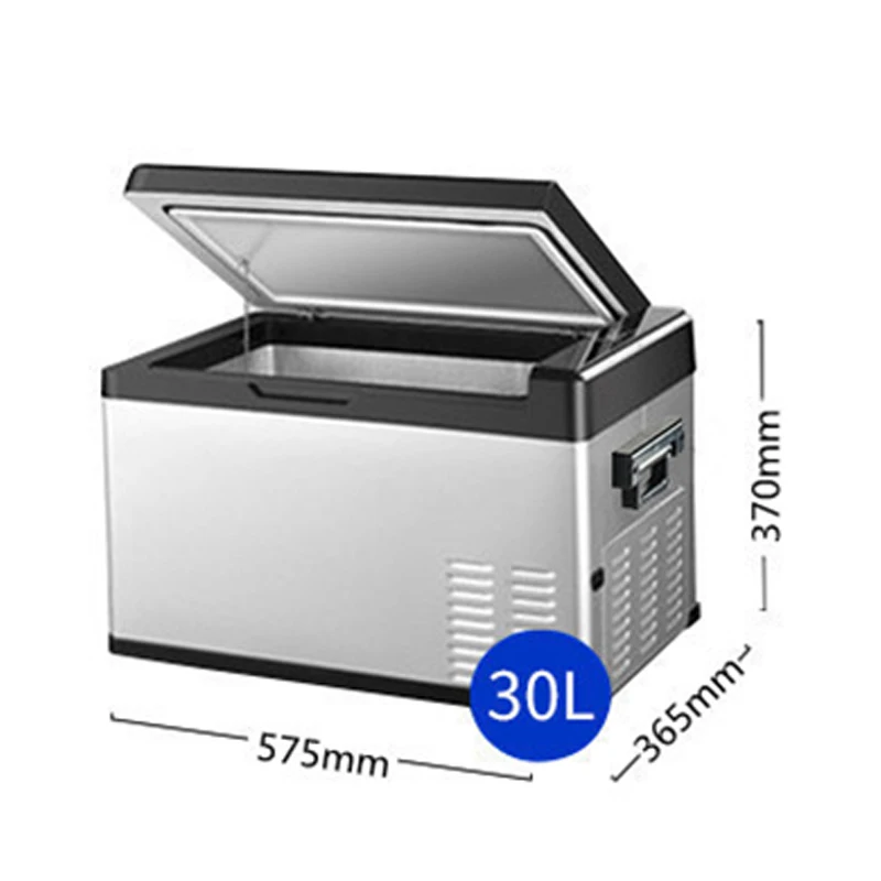 Car refrigerator 30L cold compression car dual-use 12V/24V large-capacity freezer refrigerator for small cars