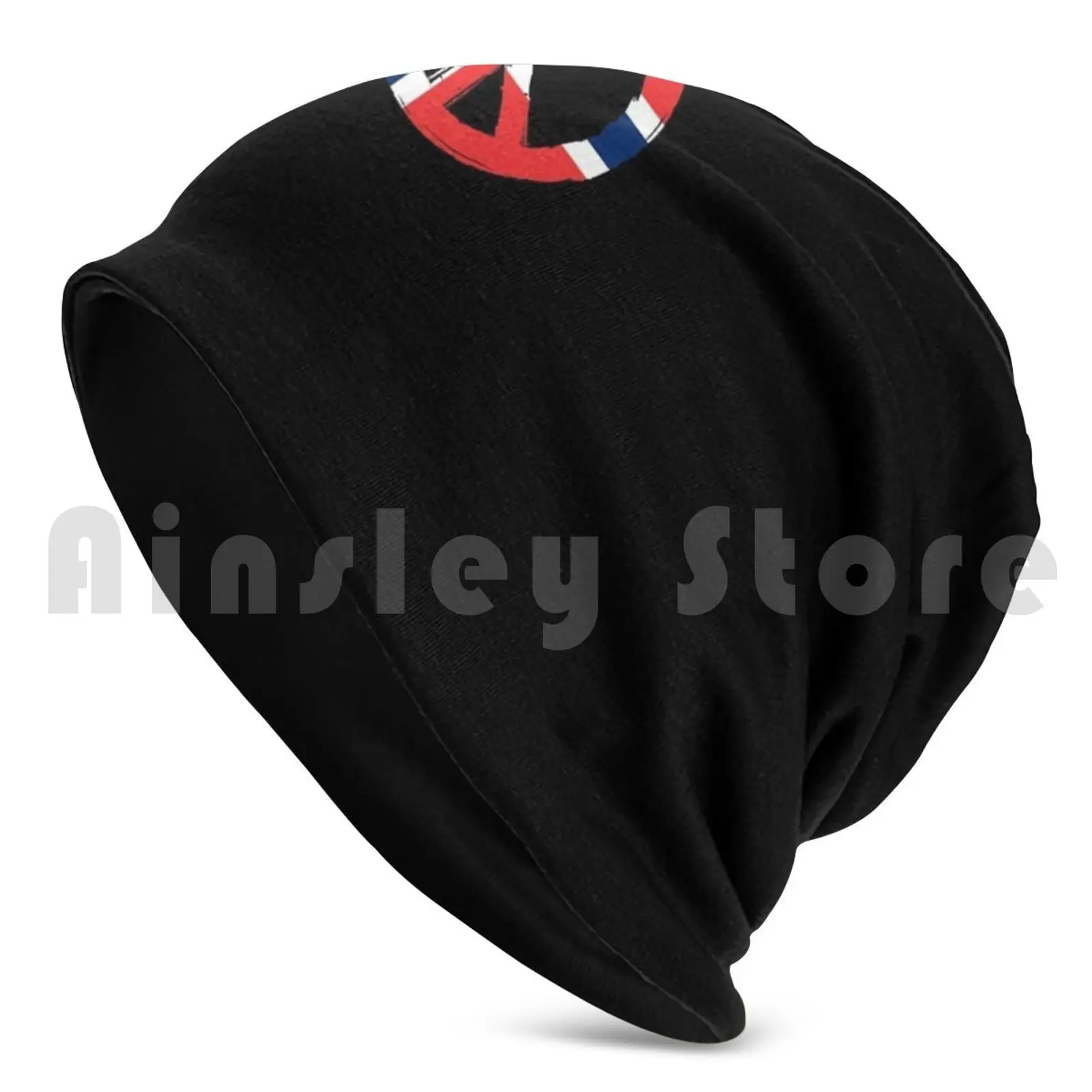 Norway Peace Flag Beanies Print Beanies Knit Hat 3185 Beanies Print Protective Protective Quarantine Nurse