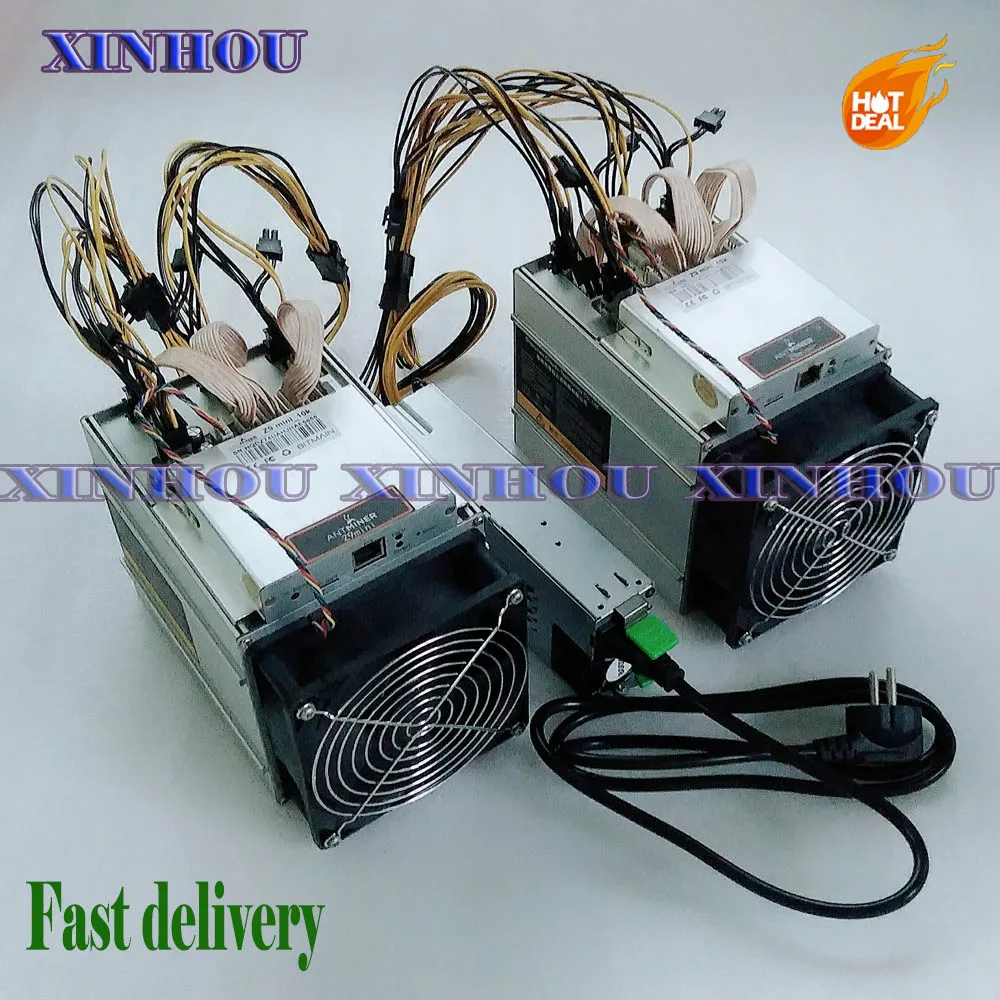 

Used 2pcs Asic miner Antminer Z9mini 10K With 1pc 750W PSU Equihash ZCASH ZEC miner More economical than Z15 Z11 Z9 A9 S19 M21S