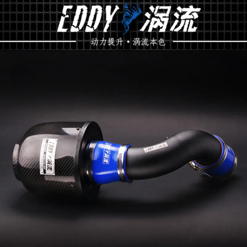 EDDY Intake System Air Intake Pipe & Carbon Fiber Air Filter for Hyundai Elantra Celesta 1.6 2008-2011 Engine Parts