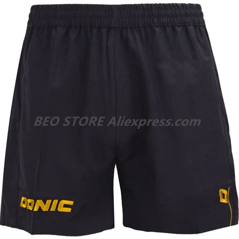 DONIC-pantalones cortos de tenis de mesa para hombre y mujer, ropa deportiva para entrenamiento, absorbe el sudor, cómoda, de alta calidad