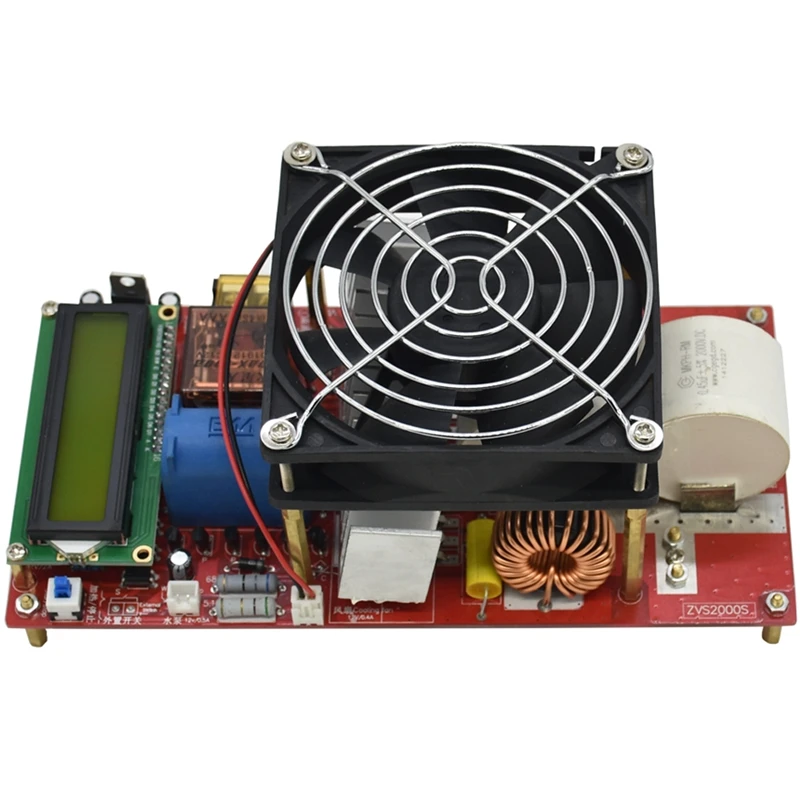 ZVS 2000W Electric Induction Heater Module for Melt Metal Temperature Protection Generator High Voltage Board with Coil Driver