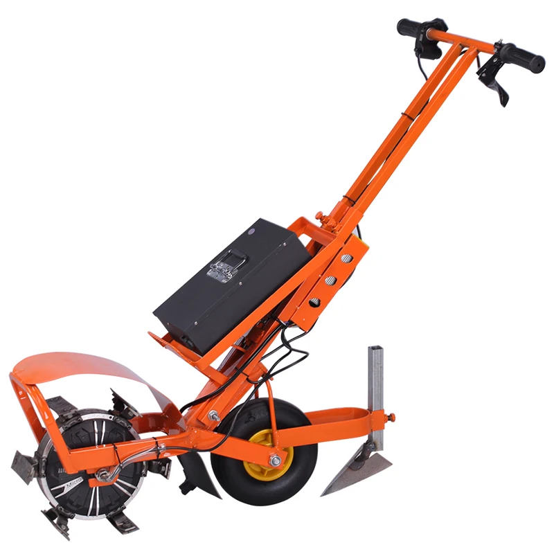 Electric weeder with ditching, soil loosening, plowing and soil turning function, household all-in-one charging