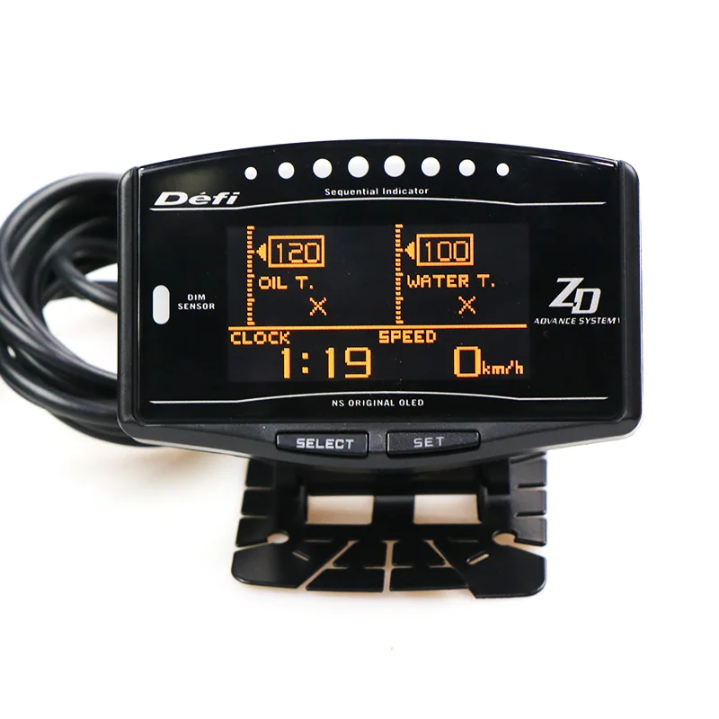 Universal DEfi 10 in 1 BF CR C2 Advance ZD Link Meter Digital Auto Gauge With Electronic Sensors Full Kit Sports Package