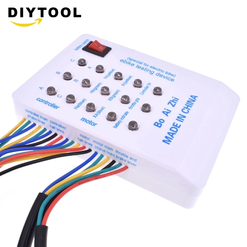 24V/36V/48V/60V/72V Electro Car E-bike Scooter Brushless Motor Controller Tester