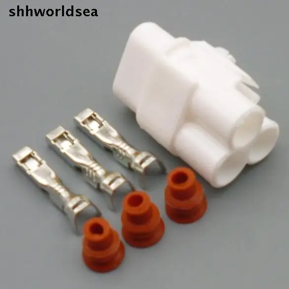 

worldgolden 5/30/100sets kit 2.0mm 3pin 3way female connector parts 6180-3241