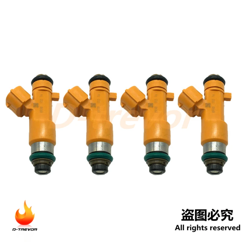 4Pcs OEM 16600-EY00A Fuel Injectors nozzle For Nissan 370Z Infiniti G37 M37 EX37 FJ1016 FJ1016