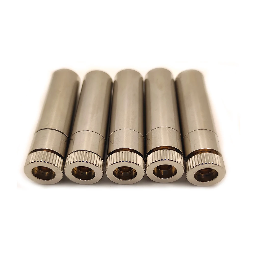 20pcs 12x45mm 1245 12*45 5.6mm Laser Diode Housing Case Shell Spring w/Metal 200nm-1100nm Collimating Lens for LD Laser Module