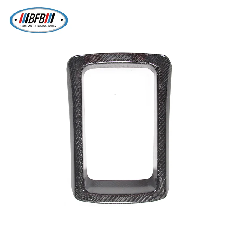 For F82 M4 Carbon Fiber Rear Center Console Storage Trim Cover 2015up